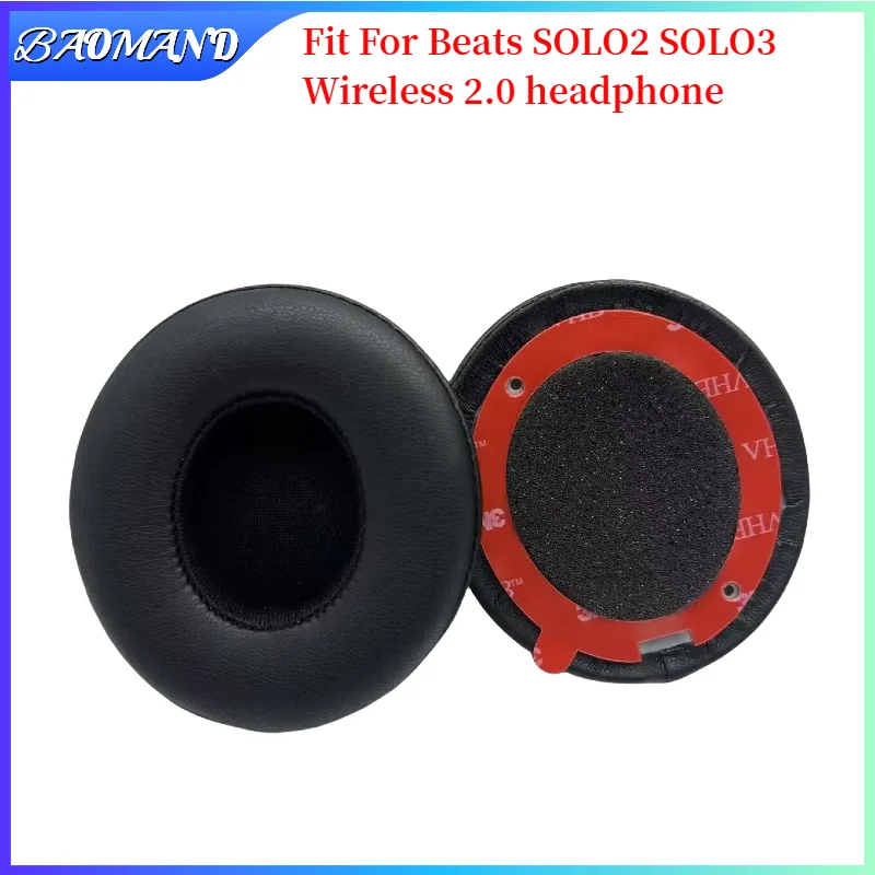 BAOMAND Replacement Ear Pads Cushions For Beats SOLO2 SOLO3 Wireless 2.0 Headphone Softer Protein Leather Earpads
BAOMAND Replacement Ear Pads Cushions For Beats SOLO2 SOLO3 Wireless 2.0 Headphone Softer Protein Leather Earpads