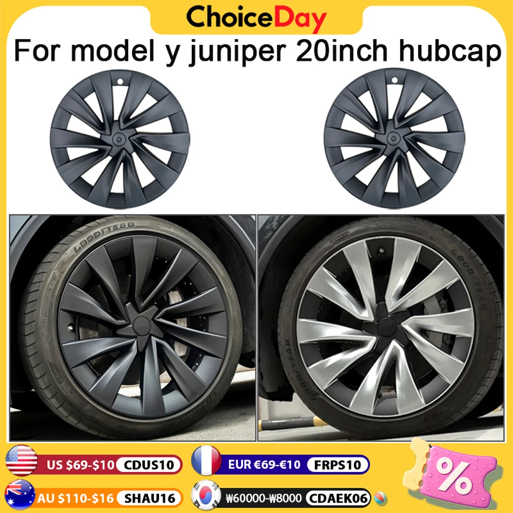 4 шт. крышка ступицы 20 дюймов для Tesla Model Y Juniper 2025, сменная крышка колеса Helix 2,0, полный обод, автомобильные аксессуары, крышка колеса
4 шт. крышка ступицы 20 дюймов для Tesla Model Y Juniper 2025, сменная крышка колеса Helix 2,0, полный обод, автомобильные аксессуары, крышка колеса