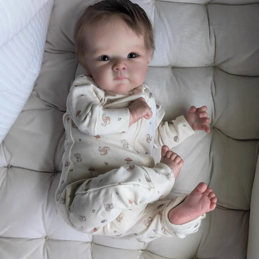 Силиконовые куклы Reborn Art Collection, игрушки, готовая уже окрашенная силиконовая виниловая ткань, игрушки-сюрпризы для тела, фигурка для девочки
Силиконовые куклы Reborn Art Collection, игрушки, готовая уже окрашенная силиконовая виниловая ткань, игрушки-сюрпризы для тела, фигурка для девочки
