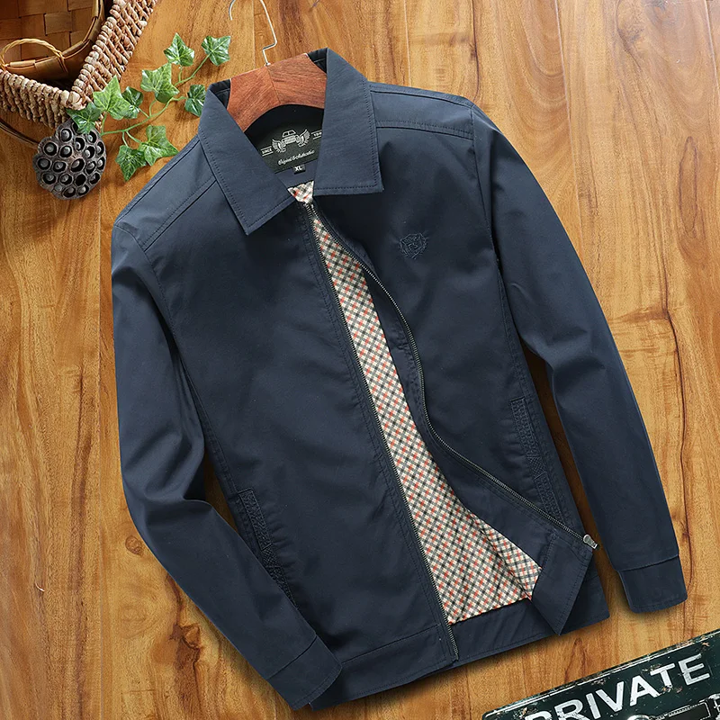 New Spring and Autumn Men's Jacket Jacket Casual Solid Color Jacket Lapel Men's Business Jacket Brand Clothing Men's Jacket
New Spring and Autumn Men's Jacket Jacket Casual Solid Color Jacket Lapel Men's Business Jacket Brand Clothing Men's Jacket