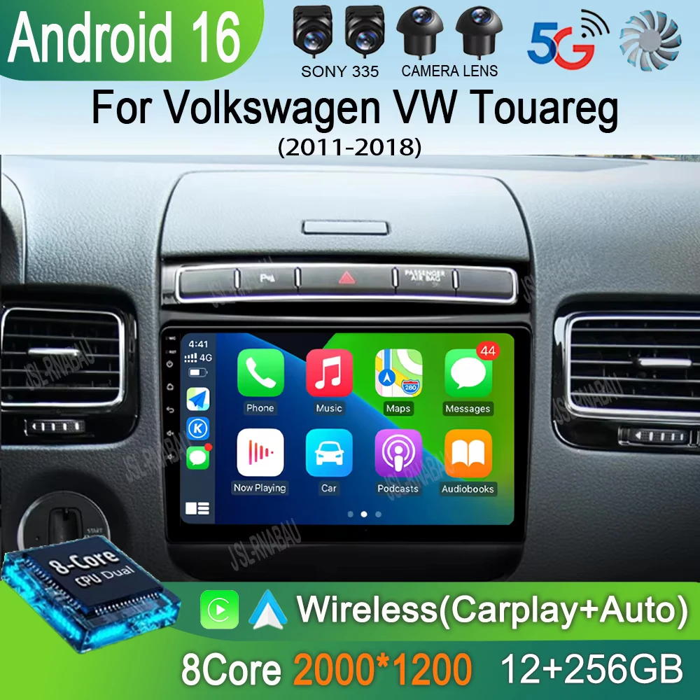 Android 16 Car Radio For Volkswagen VW Touareg 2011-2018 Touch Screen Wireless Carplay Auto Car Stereo Multimedia Player
Android 16 Car Radio For Volkswagen VW Touareg 2011-2018 Touch Screen Wireless Carplay Auto Car Stereo Multimedia Player