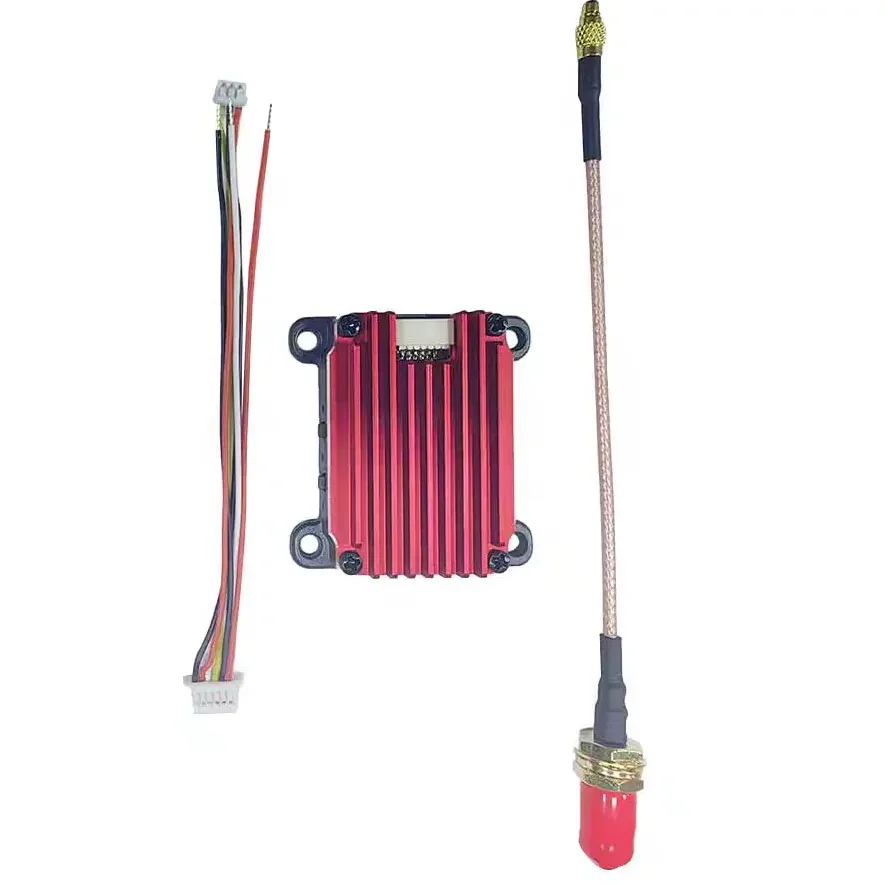 FPV VTX 5.8G 1.6W Video Transmitter CNC Shell High Power Heat Dissipation 7-36V 2-8S for Long-Distance RC FPV Drone
FPV VTX 5.8G 1.6W Video Transmitter CNC Shell High Power Heat Dissipation 7-36V 2-8S for Long-Distance RC FPV Drone