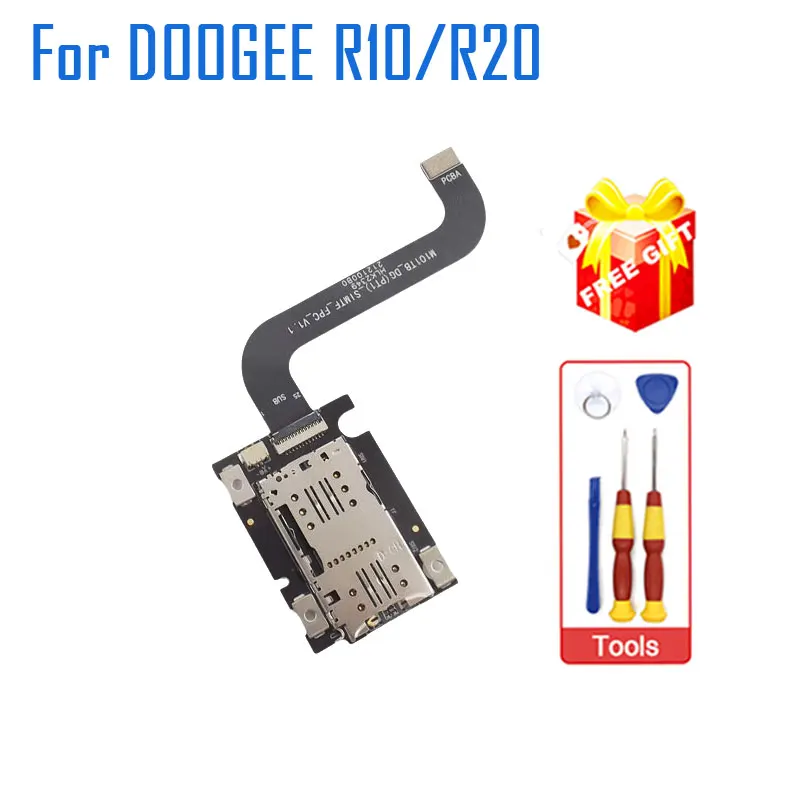 New Original DOOGEE R10 R20 SIM Card Slot Holder Board With SIM Card Transfer FPC Accessories For DOOGEE R20 Tablet
New Original DOOGEE R10 R20 SIM Card Slot Holder Board With SIM Card Transfer FPC Accessories For DOOGEE R20 Tablet