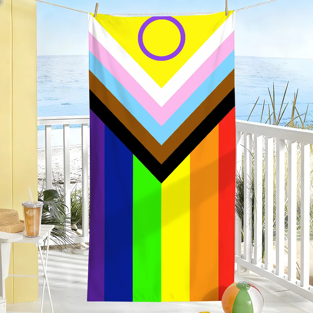 Subtle Pride Rainbow Flag Towel Quick Dry Soft Yoga Swimming Fitness Mountain Climbing Large Beach Towels
Subtle Pride Rainbow Flag Towel Quick Dry Soft Yoga Swimming Fitness Mountain Climbing Large Beach Towels