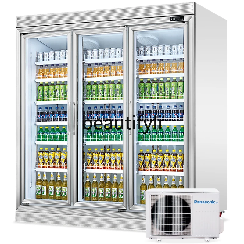 Split Machine Beverage Refrigerated Display Cabinet Supermarket Beverage Freezer Commercial Refrigerator Fresh-keeping Cabinet
Split Machine Beverage Refrigerated Display Cabinet Supermarket Beverage Freezer Commercial Refrigerator Fresh-keeping Cabinet