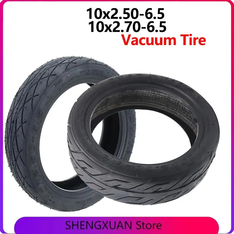 10x2.70-6.5 Tubeless Tire 10x2.50-6.5 Vacuum Tyre with Valve for Electric Scooter 10 inch Pneumatic Wheel Accessories
10x2.70-6.5 Tubeless Tire 10x2.50-6.5 Vacuum Tyre with Valve for Electric Scooter 10 inch Pneumatic Wheel Accessories