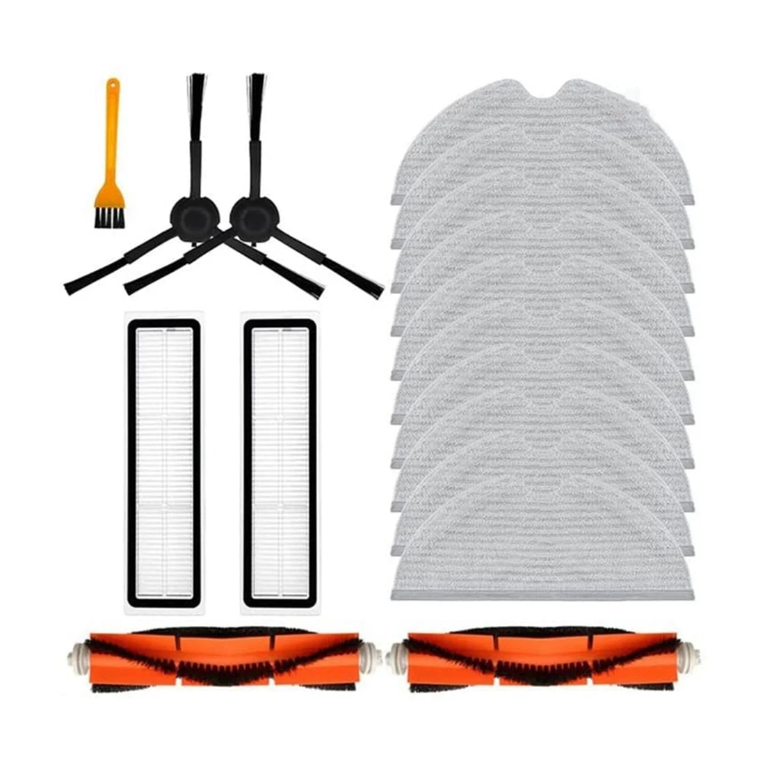 Robot Vacuum Replacement Brush & Filter Mop Cloth Kit for Dreame L10 Pro D9 Trouver
Robot Vacuum Replacement Brush & Filter Mop Cloth Kit for Dreame L10 Pro D9 Trouver