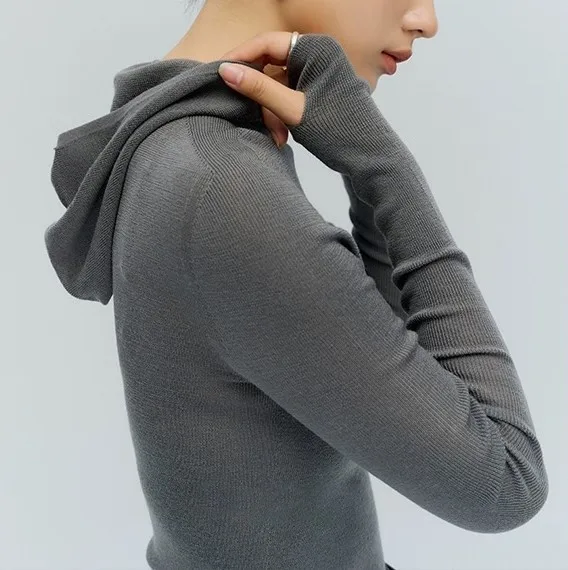 2025 Spring New Sport Style Long Sleeve Women Slim Knit Hoodies High Strecth Ladies Pullovers Female Clothing Tops
2025 Spring New Sport Style Long Sleeve Women Slim Knit Hoodies High Strecth Ladies Pullovers Female Clothing Tops