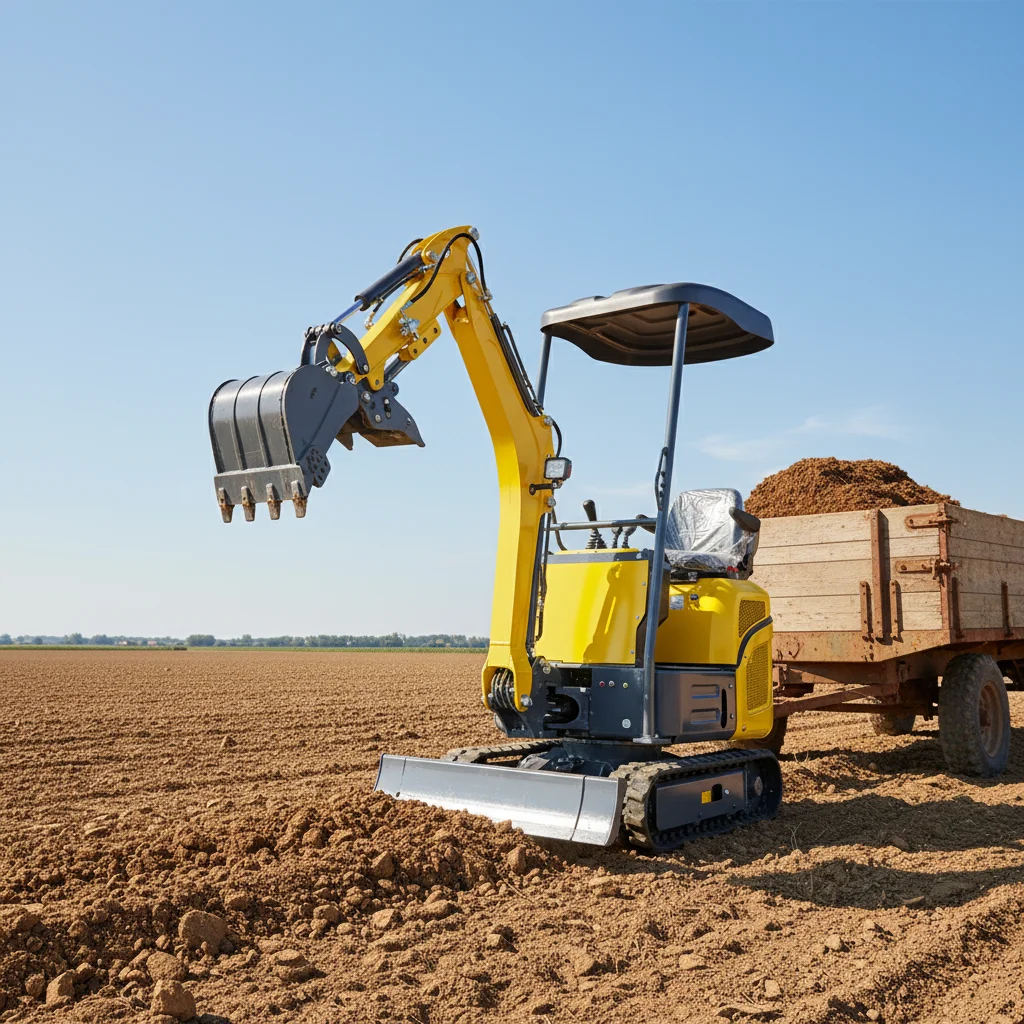 1.5Ton Mini Hydraulic Crawler Excavator Small Digger for Construction Site and Farm Work
1.5Ton Mini Hydraulic Crawler Excavator Small Digger for Construction Site and Farm Work