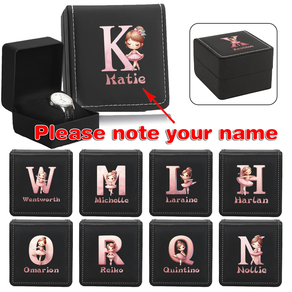 Customized Name PU Watch Organizer with Pillow Wristwatch Display Box Jewelry Gift Case Smartwatch Packing Bag Personalized DIY
Customized Name PU Watch Organizer with Pillow Wristwatch Display Box Jewelry Gift Case Smartwatch Packing Bag Personalized DIY