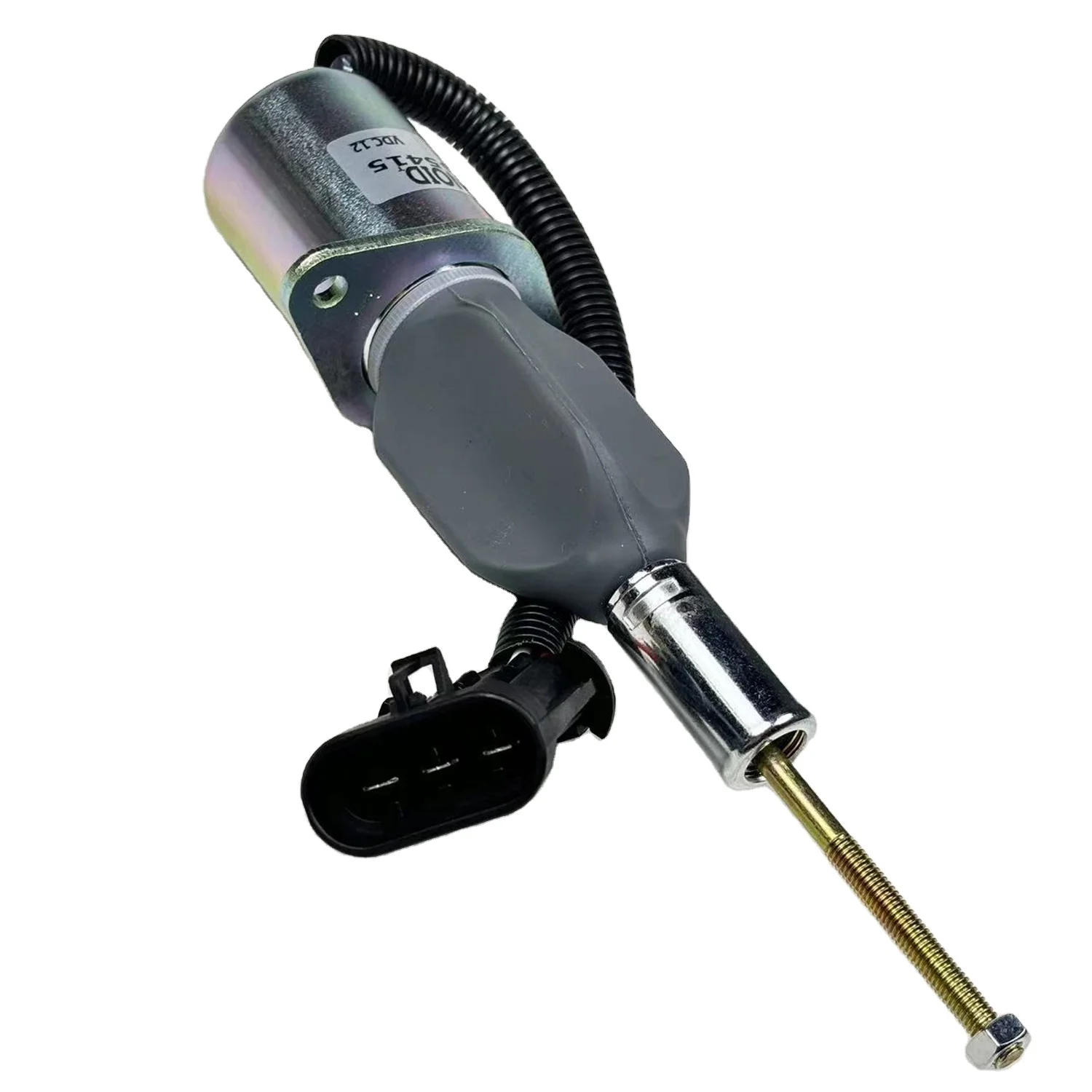 12V Fuel Shutoff Solenoid RE55415 for 4555 6081 6068 7600 8560 Engine 
12V Fuel Shutoff Solenoid RE55415 for 4555 6081 6068 7600 8560 Engine