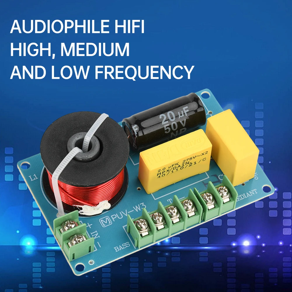 200 Вт 3-полосный Hi-Fi динамик, делители частоты, высокие/альтовые/нисовые аудио кроссоверы, печатная плата, домашний кинотеатр, DIY фильтр для динамиков
200 Вт 3-полосный Hi-Fi динамик, делители частоты, высокие/альтовые/нисовые аудио кроссоверы, печатная плата, домашний кинотеатр, DIY фильтр для динамиков