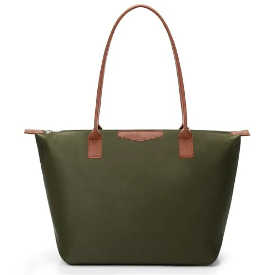 Tote Bag for Women, Casual Hobo Bag Vegan Leather Top-Handle Purse Foldable Shoulder Nylon Zipper Handbag
Tote Bag for Women, Casual Hobo Bag Vegan Leather Top-Handle Purse Foldable Shoulder Nylon Zipper Handbag