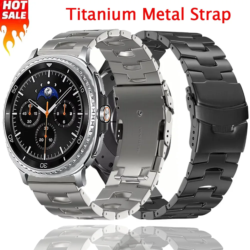 Титановый ремешок для Samsung Galaxy Watch Ultra 2025 47 мм, легкий браслет для Galaxy Watch 7 Ultra, аксессуары для браслетов
Титановый ремешок для Samsung Galaxy Watch Ultra 2025 47 мм, легкий браслет для Galaxy Watch 7 Ultra, аксессуары для браслетов