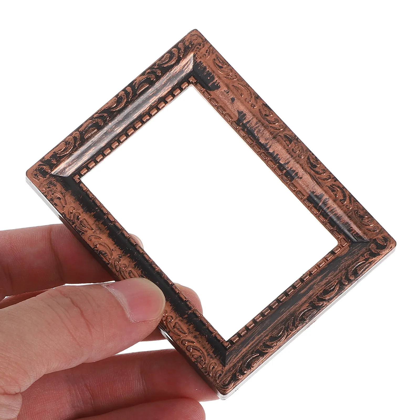 5Pcs Tiny Vintage Bronze Miniature Photo Frames 1:12 Scale Dollhouse Mini Picture Frames Accessories Dollhouse Decorations
5Pcs Tiny Vintage Bronze Miniature Photo Frames 1:12 Scale Dollhouse Mini Picture Frames Accessories Dollhouse Decorations