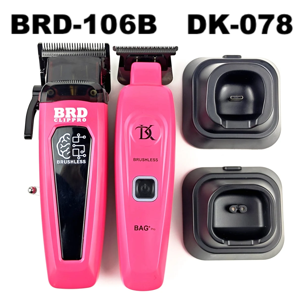 Professional Brushless Motor Hair Clipper 7500RPM 7200RPM Electric Cordless Trimmer Ultra Thin Moving Blade BRDCLIP 106B DK078
Professional Brushless Motor Hair Clipper 7500RPM 7200RPM Electric Cordless Trimmer Ultra Thin Moving Blade BRDCLIP 106B DK078