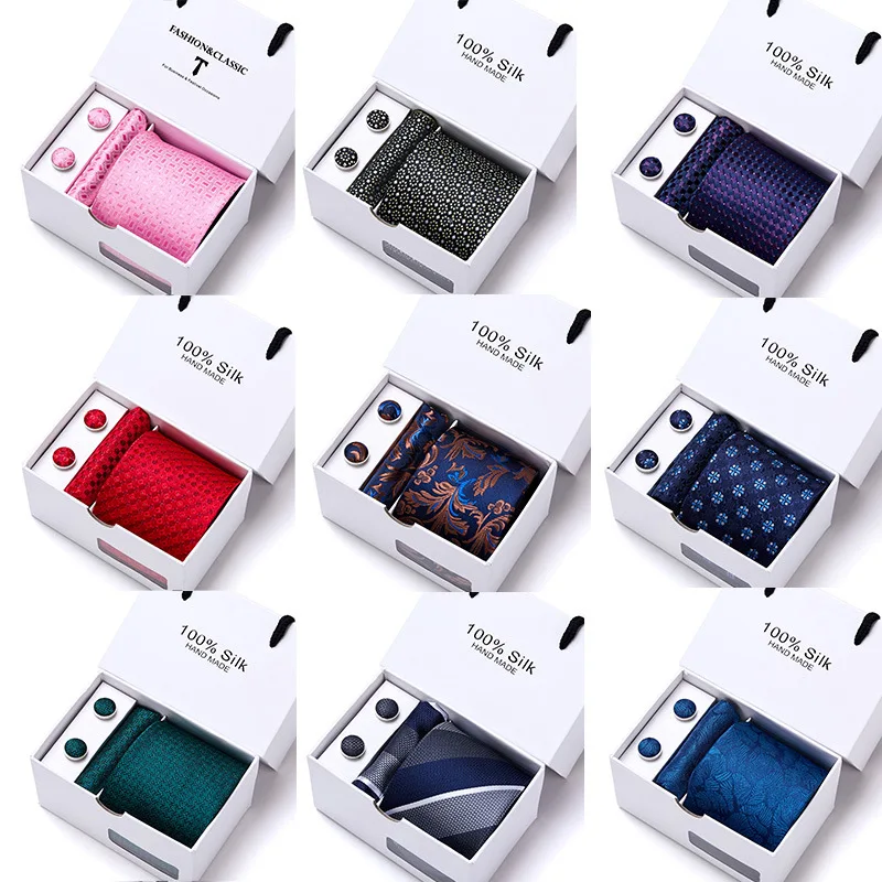 Men Office Set Gift Box 5 Sets Group Tie Business Formal Wedding Tie Father's Day Gift Men Tie Set
Men Office Set Gift Box 5 Sets Group Tie Business Formal Wedding Tie Father's Day Gift Men Tie Set