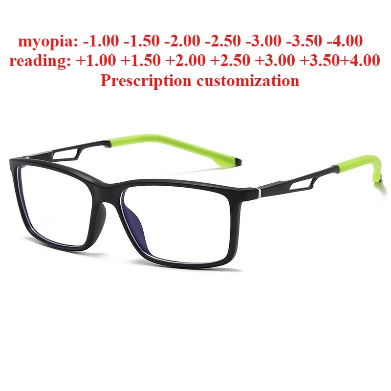 55mm tr90 sports eyeglass frames - anti-blue light, anti-radiation, non-prescription, reading glasses
55mm tr90 sports eyeglass frames - anti-blue light, anti-radiation, non-prescription, reading glasses