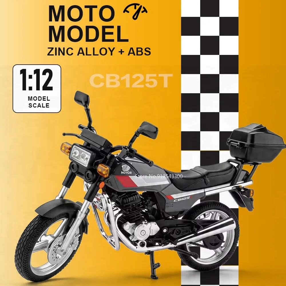 1:12 Scale CB125T CBR1000 Car Model Toy Shock Absorption Alloy Body Models Front Wheel Steer Vehicle Birthday Gift for Friends
1:12 Scale CB125T CBR1000 Car Model Toy Shock Absorption Alloy Body Models Front Wheel Steer Vehicle Birthday Gift for Friends