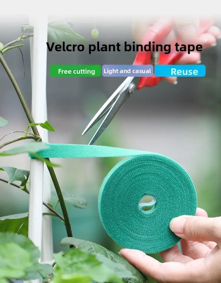 Plant Magic Tape Self-adhesive Gardening Nylon Tie Reusable Vine Flower Fixing Strap Plant Binding Fastener
Plant Magic Tape Self-adhesive Gardening Nylon Tie Reusable Vine Flower Fixing Strap Plant Binding Fastener