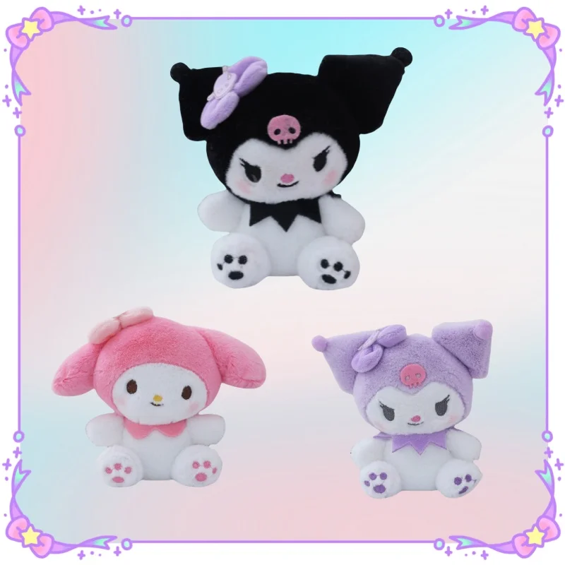 New 13CM Sanrio Kuromi Plush Pendant Kawaii Cinnamoroll Doll Pillow Stuffed Backpack Pendant Plush Toy Gift for Friends
New 13CM Sanrio Kuromi Plush Pendant Kawaii Cinnamoroll Doll Pillow Stuffed Backpack Pendant Plush Toy Gift for Friends