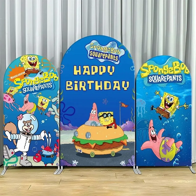 SpongeBob SquarePants Arch Backdrop Cover Happy Birthday Party Decor Classic Cartoon Elastic Fabric Background Celebration Decor
SpongeBob SquarePants Arch Backdrop Cover Happy Birthday Party Decor Classic Cartoon Elastic Fabric Background Celebration Decor