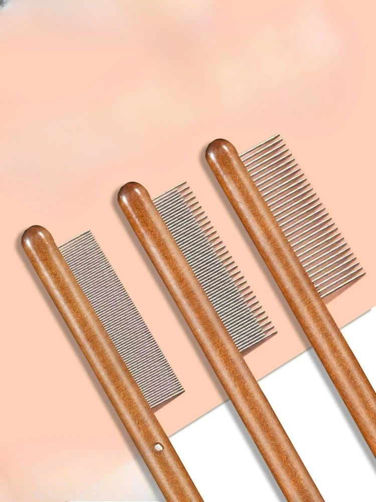 Cat comb, special comb brush for cat combing, long-haired cat dense tooth needle comb,open knot to remove floating hair artifact
Cat comb, special comb brush for cat combing, long-haired cat dense tooth needle comb,open knot to remove floating hair artifact
