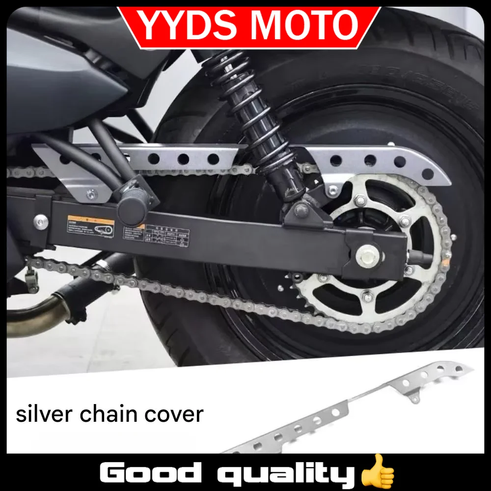 【Good quality】For Kawasaki Eliminator 500, modified stainless steel chain guard, protective cover, decorative accessory.
【Good quality】For Kawasaki Eliminator 500, modified stainless steel chain guard, protective cover, decorative accessory.