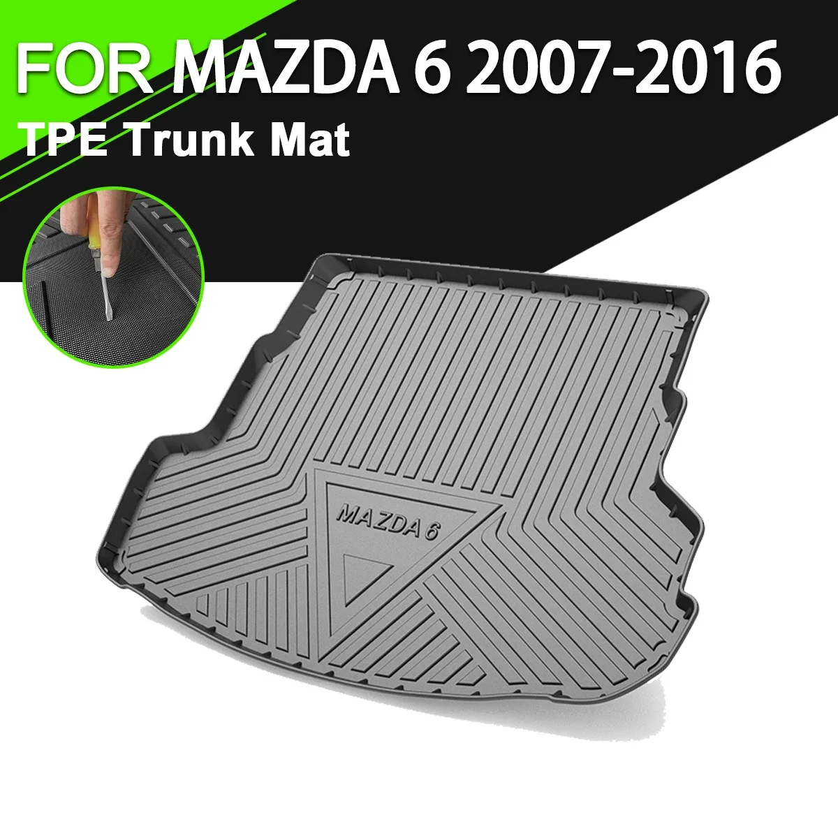 Trunk Mat TPE FOR MAZDA 6 2007-2016 Car Waterproof Non-Slip Rubber Cargo Liner Accessories
Trunk Mat TPE FOR MAZDA 6 2007-2016 Car Waterproof Non-Slip Rubber Cargo Liner Accessories