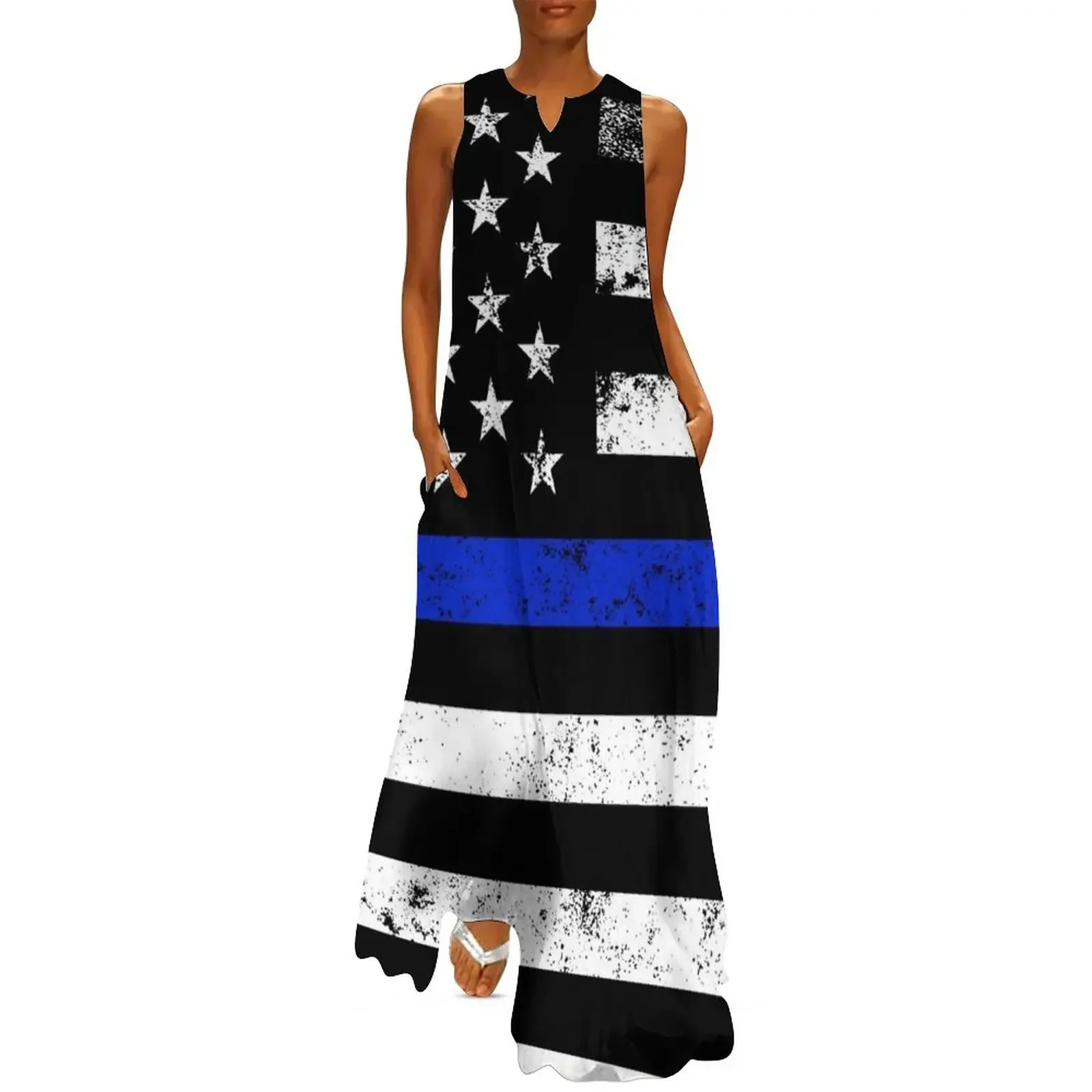 Police Styled Distressed Horizontal American Flag Long Dress dress women summer 2025 Dress women Dresses
Police Styled Distressed Horizontal American Flag Long Dress dress women summer 2025 Dress women Dresses