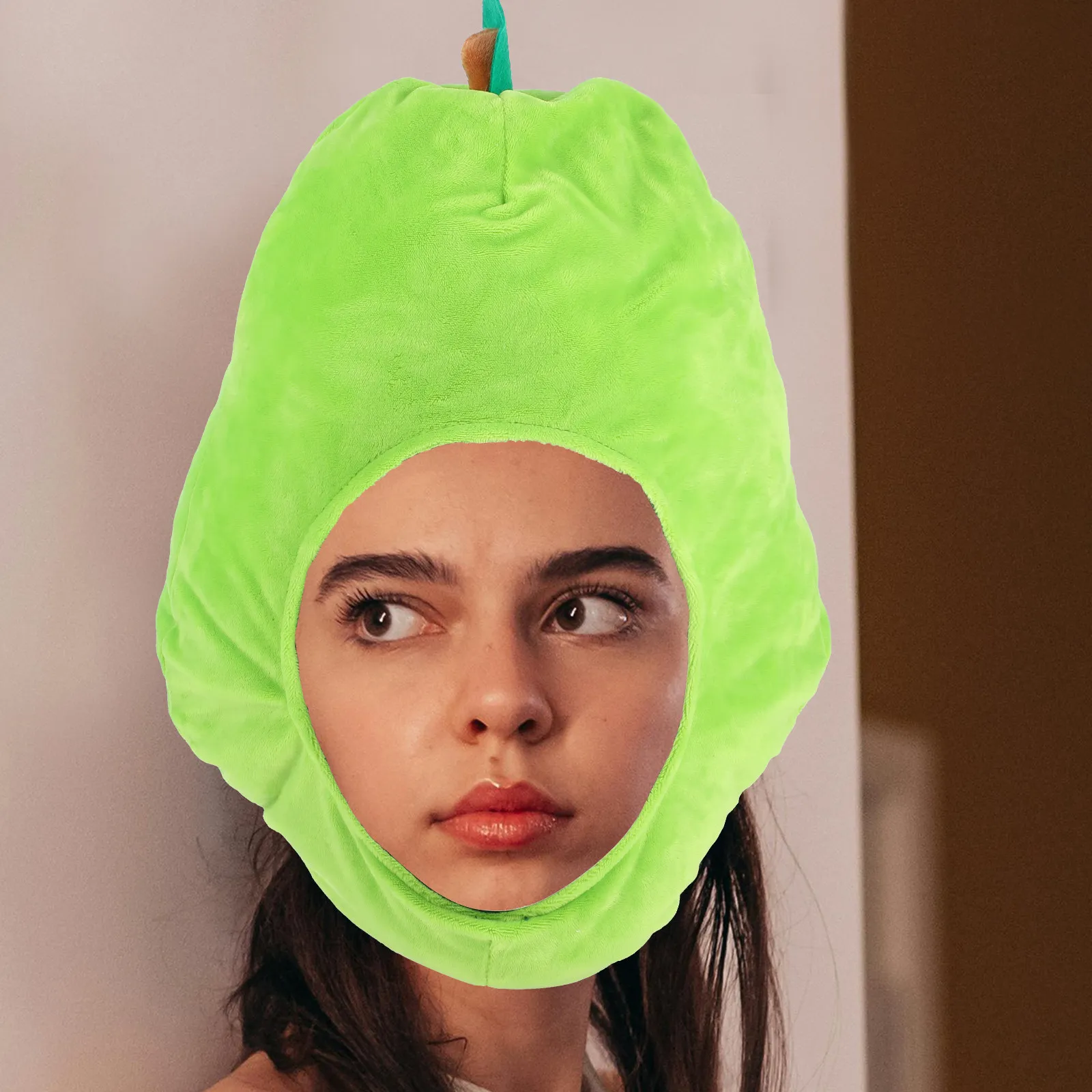 1Pcs Pear Shaped Hat Green Cartoon Fruit Headgear Party Accessories Performance Props Festival Cap Funny Headdress
1Pcs Pear Shaped Hat Green Cartoon Fruit Headgear Party Accessories Performance Props Festival Cap Funny Headdress