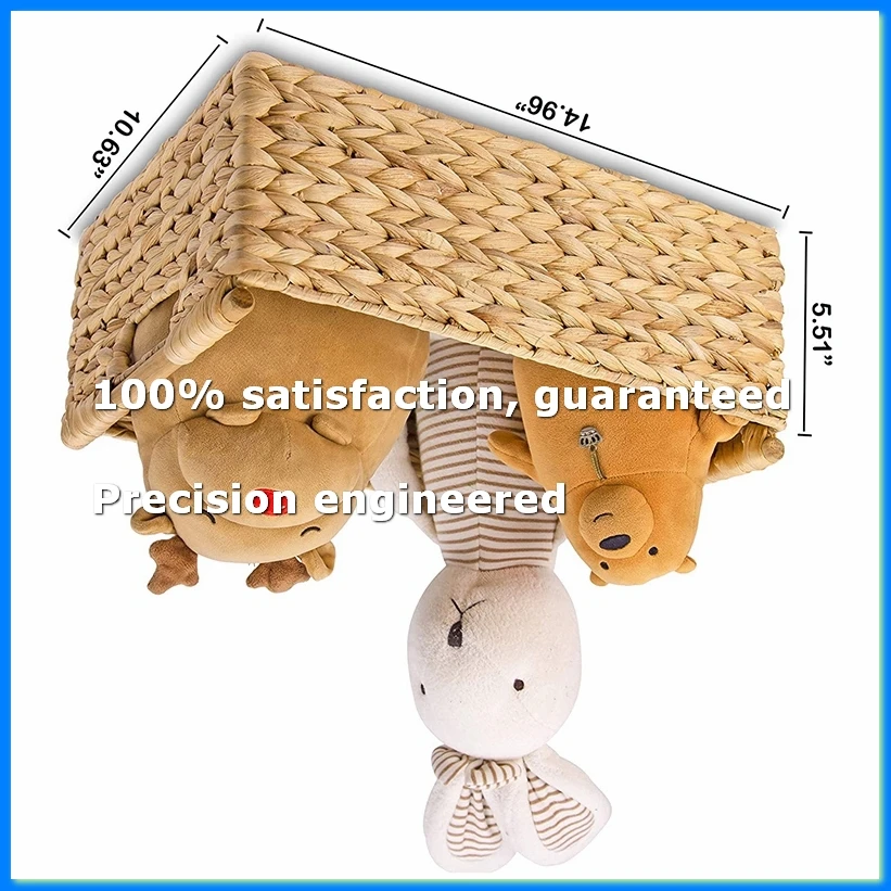 Large Wicker Baskets for Organizing Bathroom, Hyacinth Baskets for Storage, Wicker Storage Basket with Wooden Handle-A63M
Large Wicker Baskets for Organizing Bathroom, Hyacinth Baskets for Storage, Wicker Storage Basket with Wooden Handle-A63M