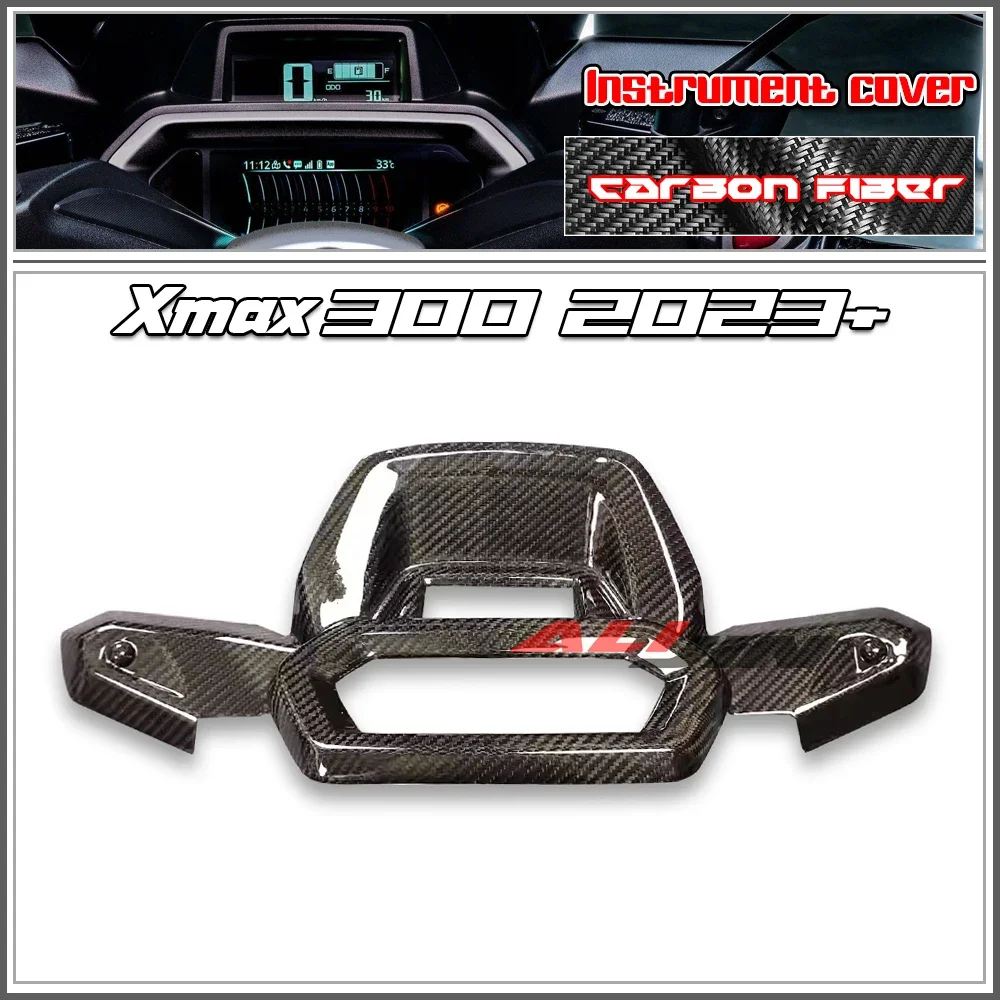 100% Real Carbon Fiber for YAMAHA Xmax 300 Xmax300 2023+ 2024 Motorcycle Front Fairing Instrument Upper Cover Protector
100% Real Carbon Fiber for YAMAHA Xmax 300 Xmax300 2023+ 2024 Motorcycle Front Fairing Instrument Upper Cover Protector