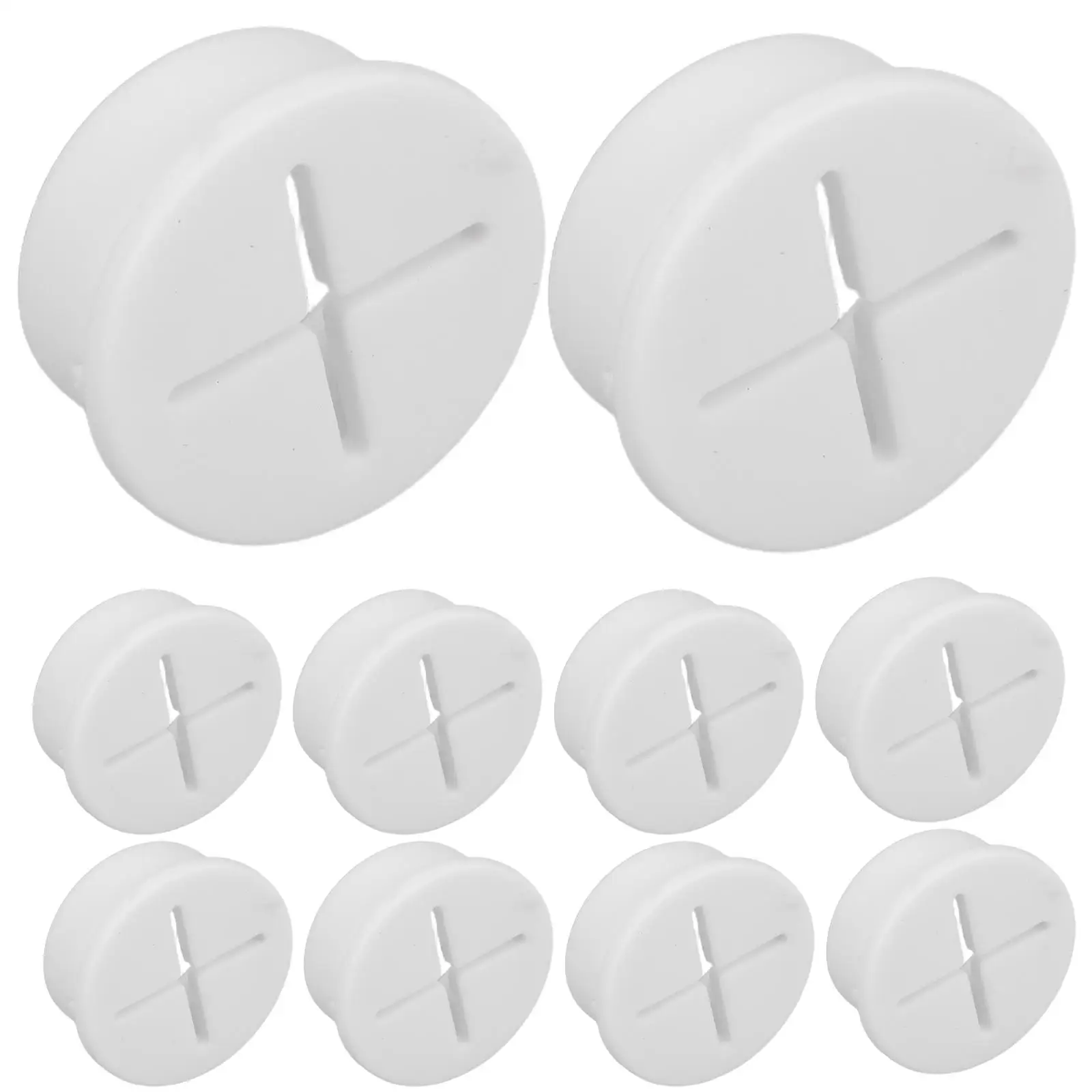 15 Pcs Hardware Accessories Thickened Hole Cover Threading Box Office Plastic Desk Wire Organizers
15 Pcs Hardware Accessories Thickened Hole Cover Threading Box Office Plastic Desk Wire Organizers