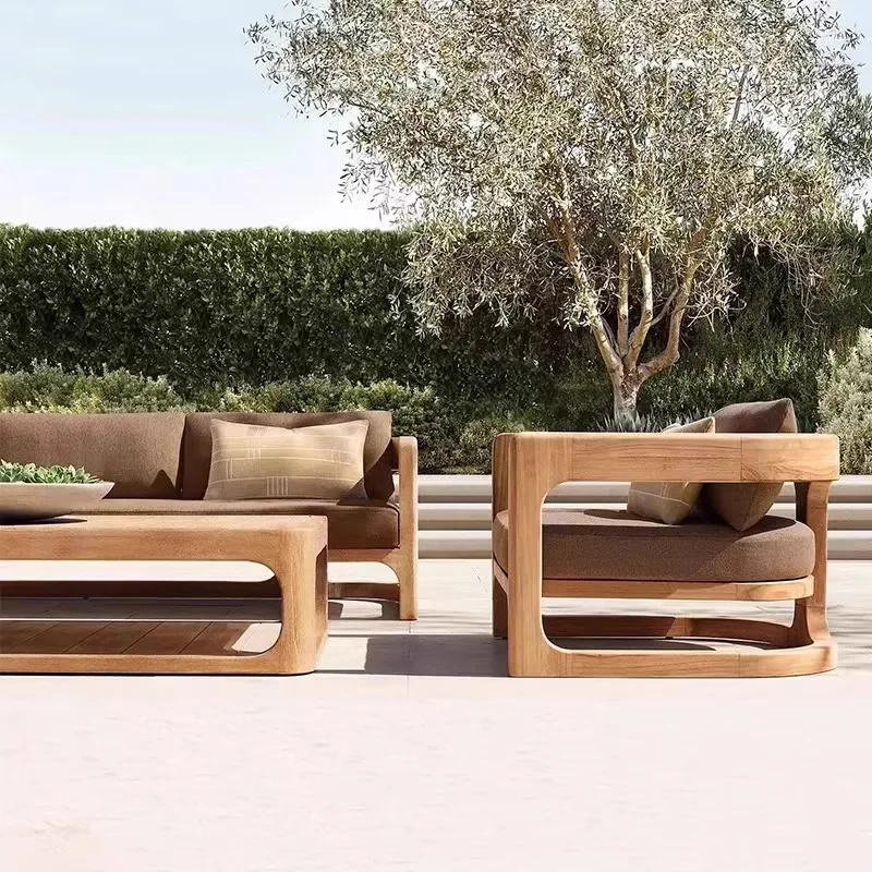 Outdoor sofa garden terrace courtyard waterproof sunshine outdoor preservative wood hotel
Outdoor sofa garden terrace courtyard waterproof sunshine outdoor preservative wood hotel