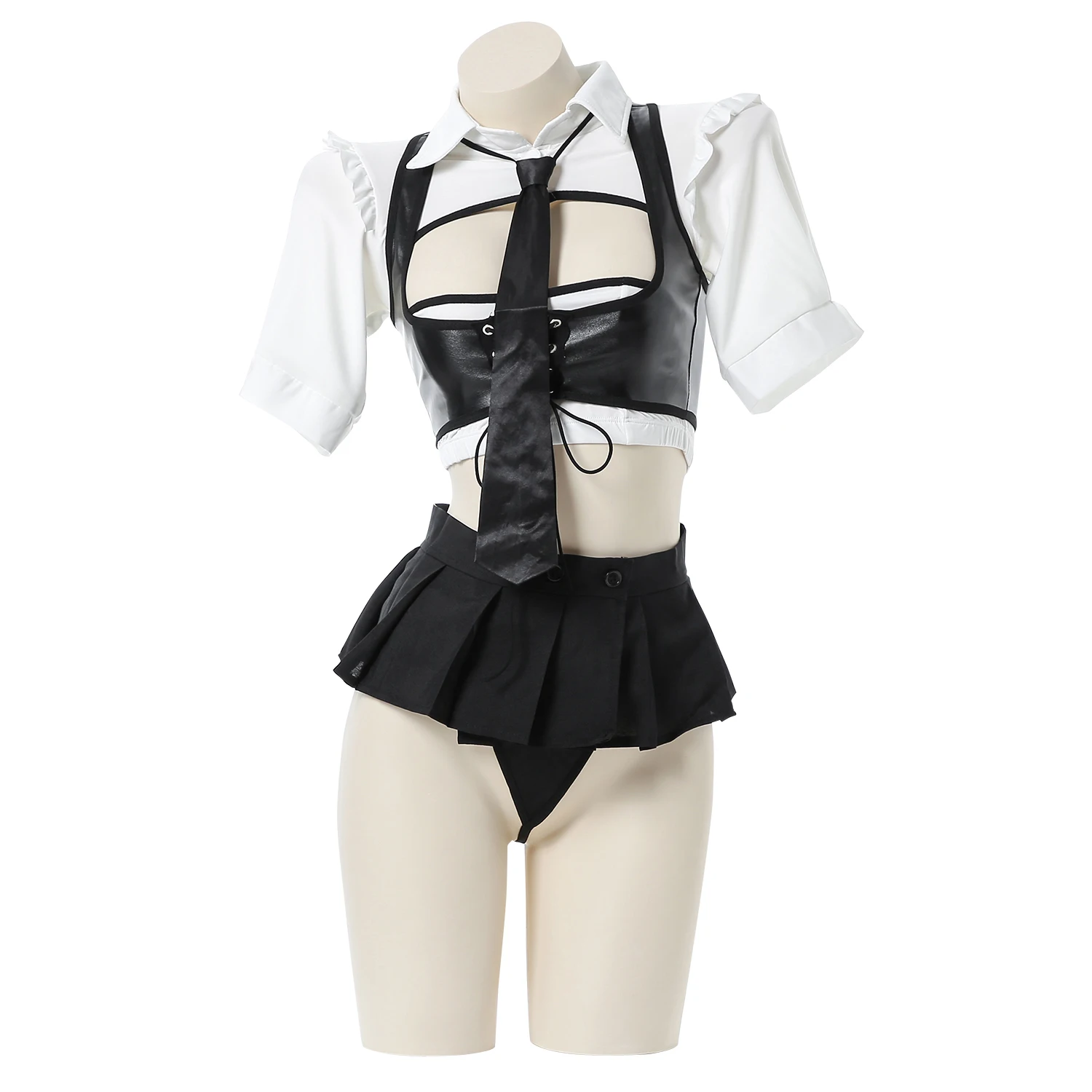 Anime Women Instructor Uniform Tie Hollow Blouse Cute Student Shirt Mini Skirt Suit Sweet Girl Policewomen Costume Cosplay
Anime Women Instructor Uniform Tie Hollow Blouse Cute Student Shirt Mini Skirt Suit Sweet Girl Policewomen Costume Cosplay