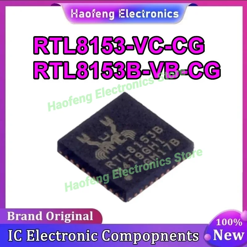 5 шт. RTL8153-VC-CG RTL8153B-VB-CG RTL8153 QFN IC MCU чип новый оригинальный в наличии
5 шт. RTL8153-VC-CG RTL8153B-VB-CG RTL8153 QFN IC MCU чип новый оригинальный в наличии