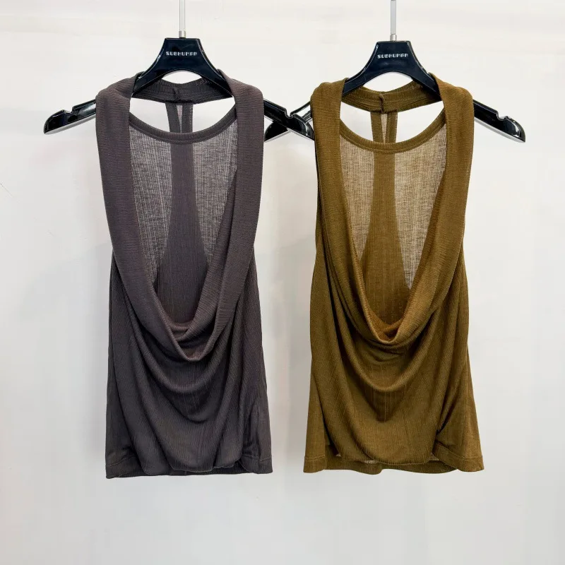 2026SS Women Summer Lightweight Knit Mesh Splicing Sleeveless Vest Breathable Slim Fit Basic Tank Tops
2026SS Women Summer Lightweight Knit Mesh Splicing Sleeveless Vest Breathable Slim Fit Basic Tank Tops