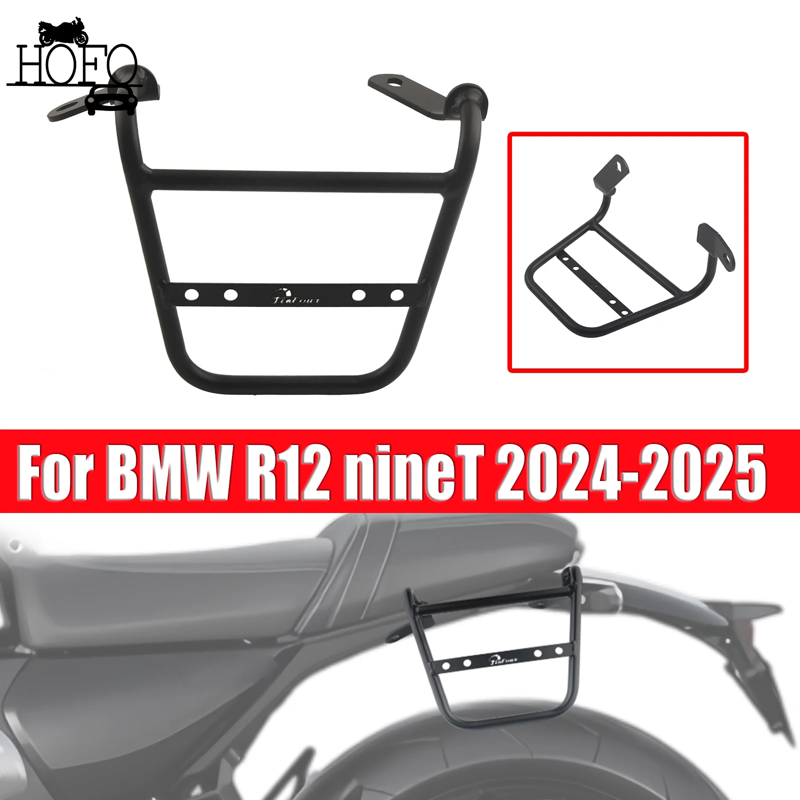 Side Bag Racks Saddlebag Mounting Bracket For BMW R12 nineT 2024-2025
Side Bag Racks Saddlebag Mounting Bracket For BMW R12 nineT 2024-2025