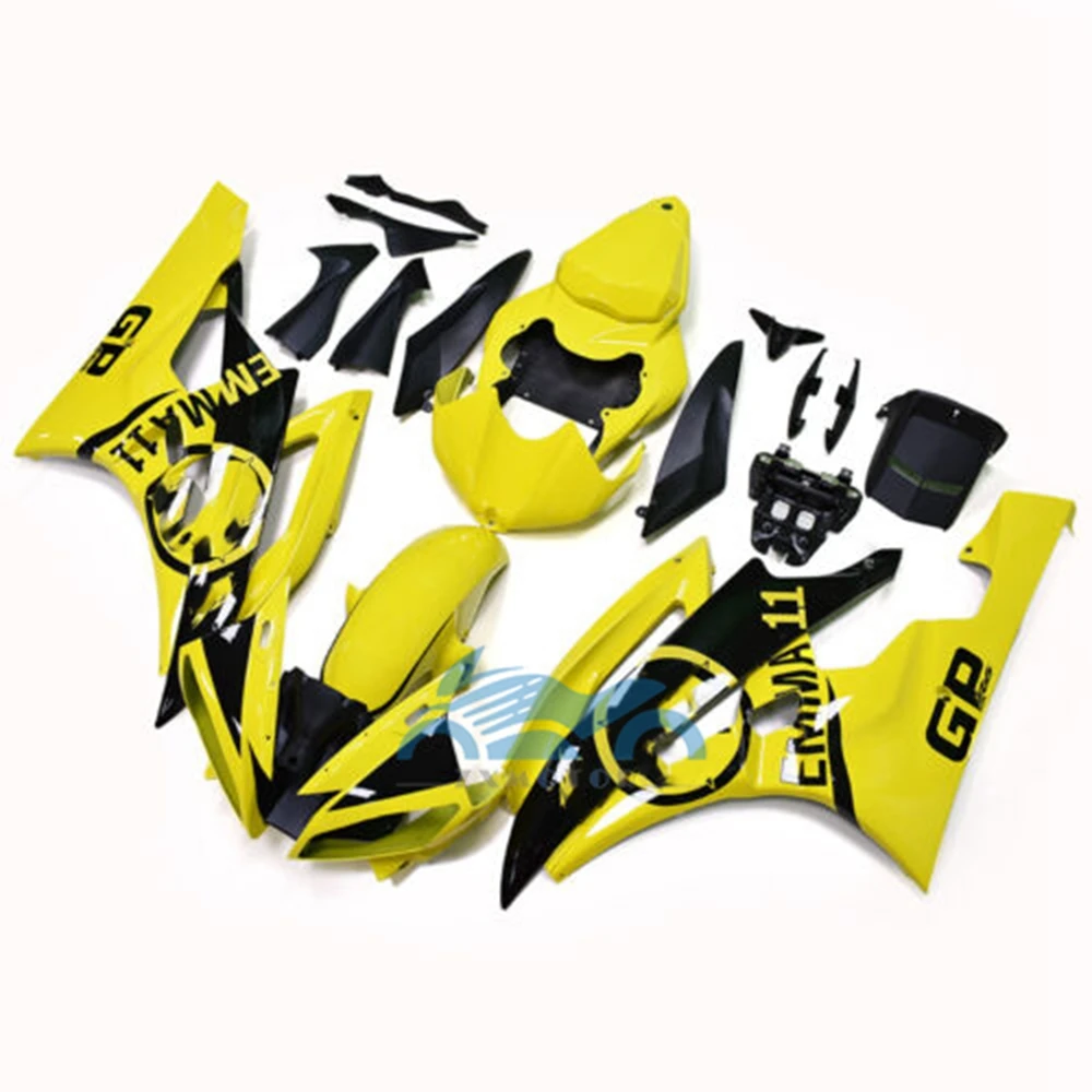 Motorcycle for YAMAHA YZF R6 2006 2007 Full Fairing Kit Bright Yellow Black Bodywork Cowling Injection r6 06 07
Motorcycle for YAMAHA YZF R6 2006 2007 Full Fairing Kit Bright Yellow Black Bodywork Cowling Injection r6 06 07
