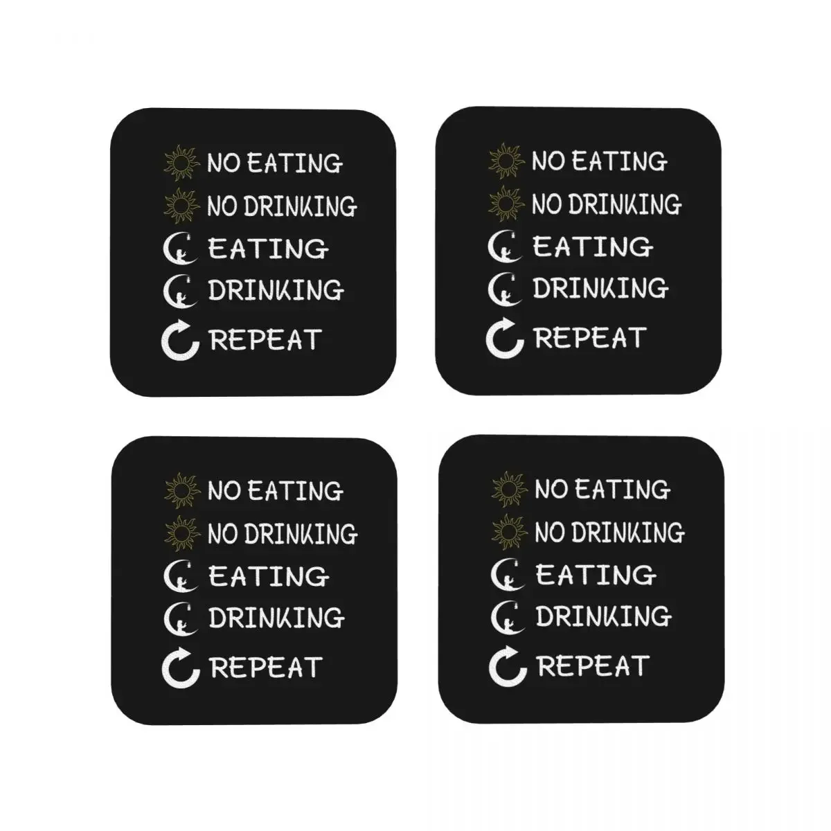 Ramadan Gift Coasters Coffee Mats Set of 4 Placemats Cup Tableware Decoration & Accessories Pads for Home Kitchen Dining Bar
Ramadan Gift Coasters Coffee Mats Set of 4 Placemats Cup Tableware Decoration & Accessories Pads for Home Kitchen Dining Bar