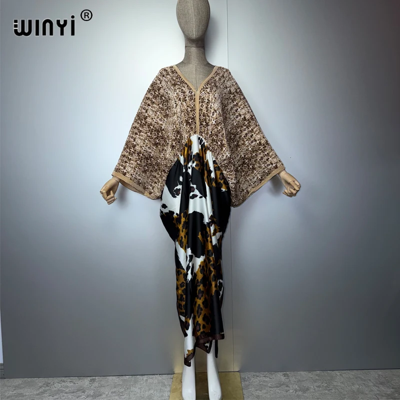 WINYI Women's Dubai Style Maxi Kaftan Dress Pleated Elastic Beach Cover-Up Luxury Party Evening Gown for Holiday
WINYI Women's Dubai Style Maxi Kaftan Dress Pleated Elastic Beach Cover-Up Luxury Party Evening Gown for Holiday