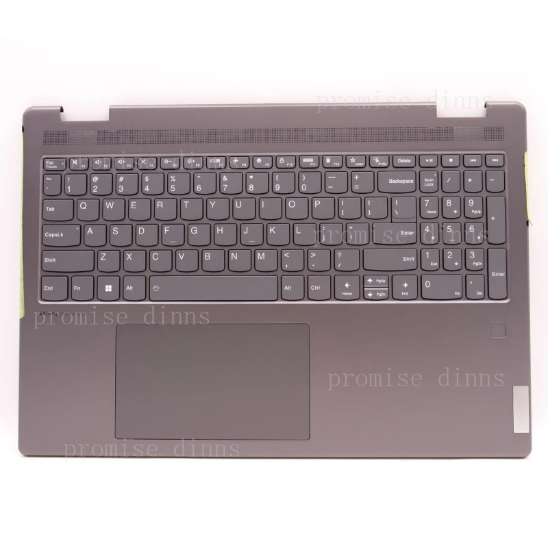 Новый верхний корпус с подставкой для рук и американской клавиатурой с подсветкой (FP) для Yoga 7 16IAP7 82QG 5CB1J01857
Новый верхний корпус с подставкой для рук и американской клавиатурой с подсветкой (FP) для Yoga 7 16IAP7 82QG 5CB1J01857