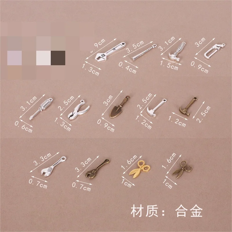 12pcs DIY Charm Accessories for Bracelet Earrings Making Tools Pendant Jewelry Supplies Alloy Necklace Decorations
12pcs DIY Charm Accessories for Bracelet Earrings Making Tools Pendant Jewelry Supplies Alloy Necklace Decorations