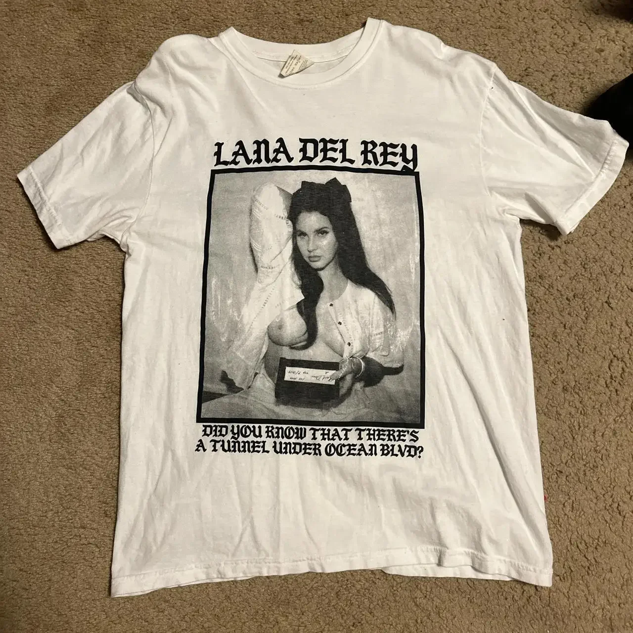 Lana Del Rey rare design white tee Reprint T shirt classic style S-3XL Freeship
Lana Del Rey rare design white tee Reprint T shirt classic style S-3XL Freeship