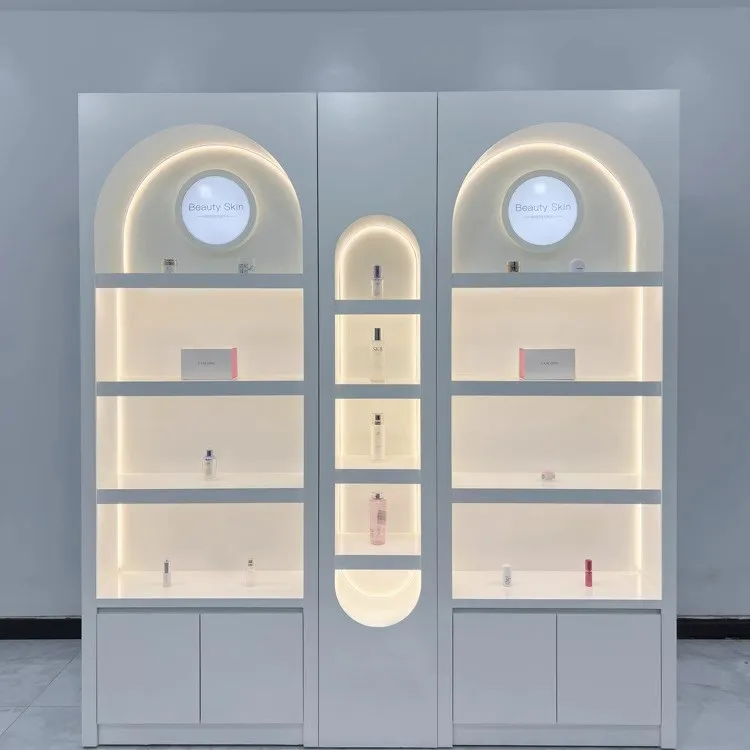 Display Rack High-end Atmospheric Cosmetics Product Display Cabinet Makeup Cabinet Shelf
Display Rack High-end Atmospheric Cosmetics Product Display Cabinet Makeup Cabinet Shelf