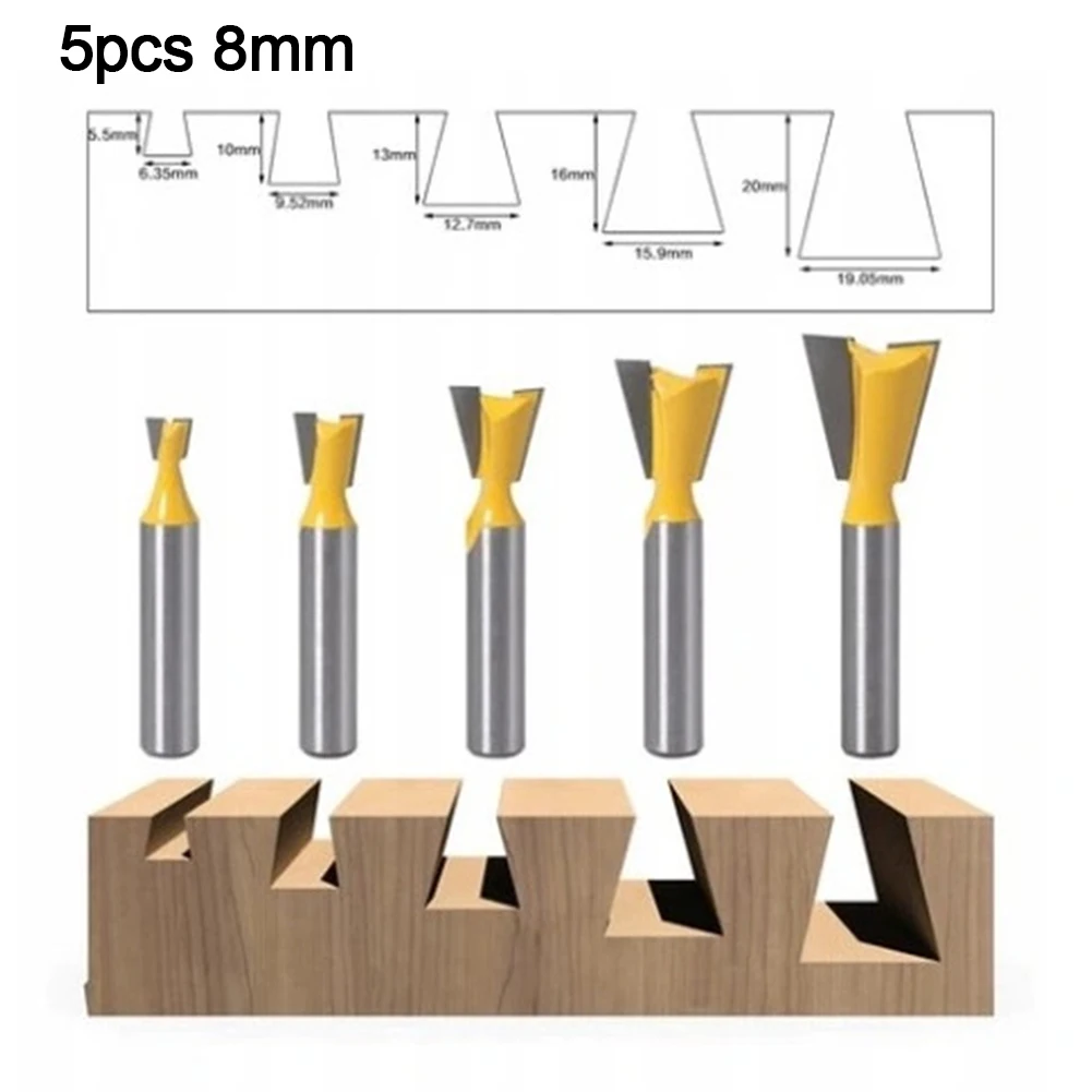 1 Set Dovetail Cutter Set Milling Cutter Cemented Carbides Meticulous Cutting Precise Sliver Smooth Yellow Sturdy
1 Set Dovetail Cutter Set Milling Cutter Cemented Carbides Meticulous Cutting Precise Sliver Smooth Yellow Sturdy