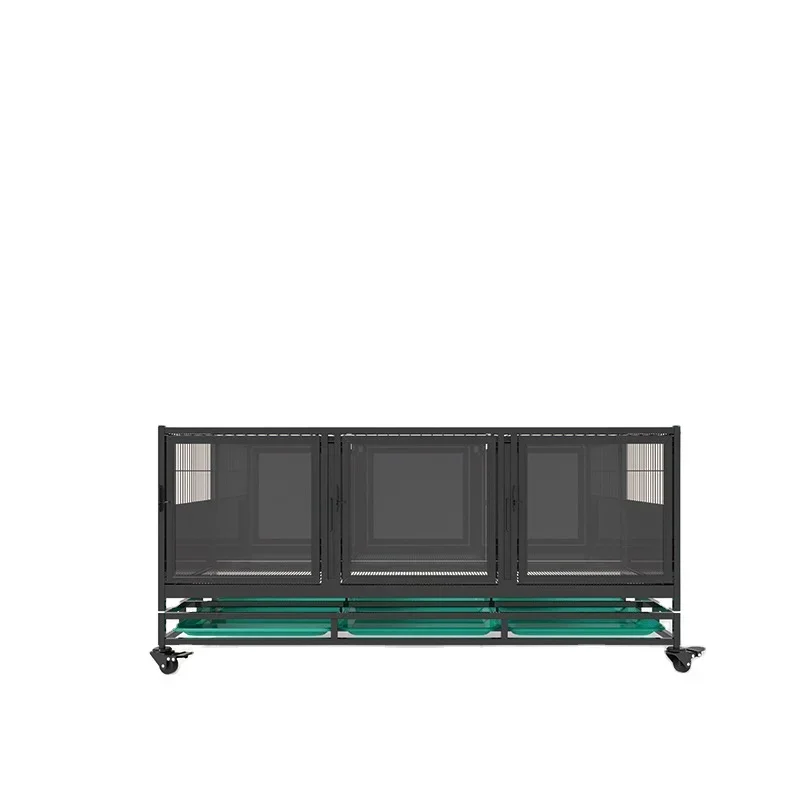 Wholesale Outdoor Heavy Kennel High Strength Stainless Steel Black Large Dog Cage With Wheels
Wholesale Outdoor Heavy Kennel High Strength Stainless Steel Black Large Dog Cage With Wheels