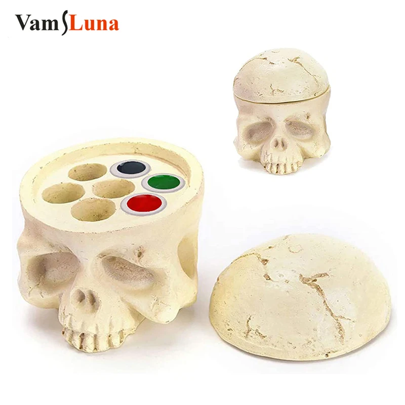 Tattoo Ink Cup Holder 7 Holes Skull Head Stand Tattoo Pigment Hard Resin Ink Stand for Tattoo Supplies Tattoo Accessories Makeup
Tattoo Ink Cup Holder 7 Holes Skull Head Stand Tattoo Pigment Hard Resin Ink Stand for Tattoo Supplies Tattoo Accessories Makeup