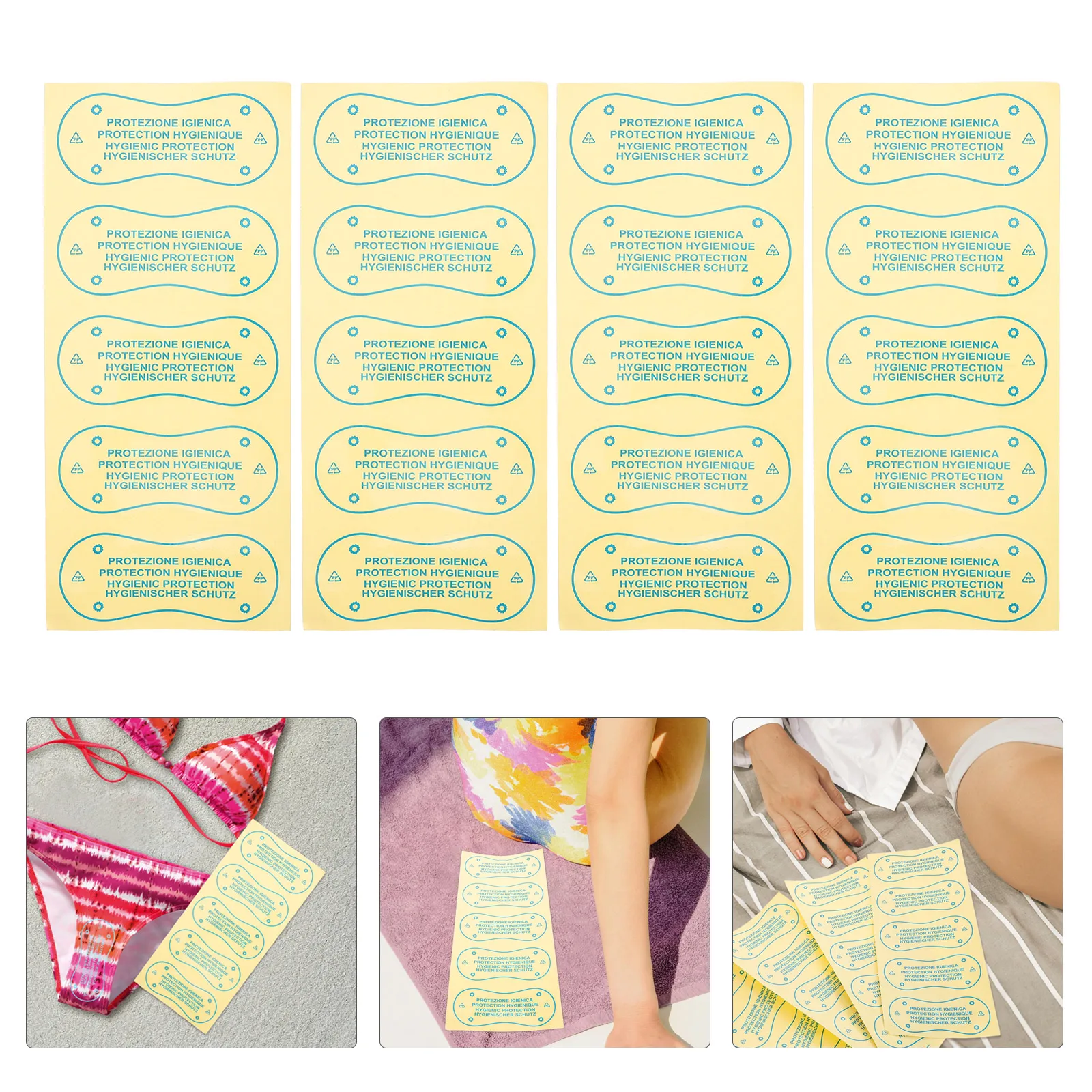 100 Pcs Sanitary Pants Stickers Adhesive Private Part Blue Clothing Lining Paper
100 Pcs Sanitary Pants Stickers Adhesive Private Part Blue Clothing Lining Paper